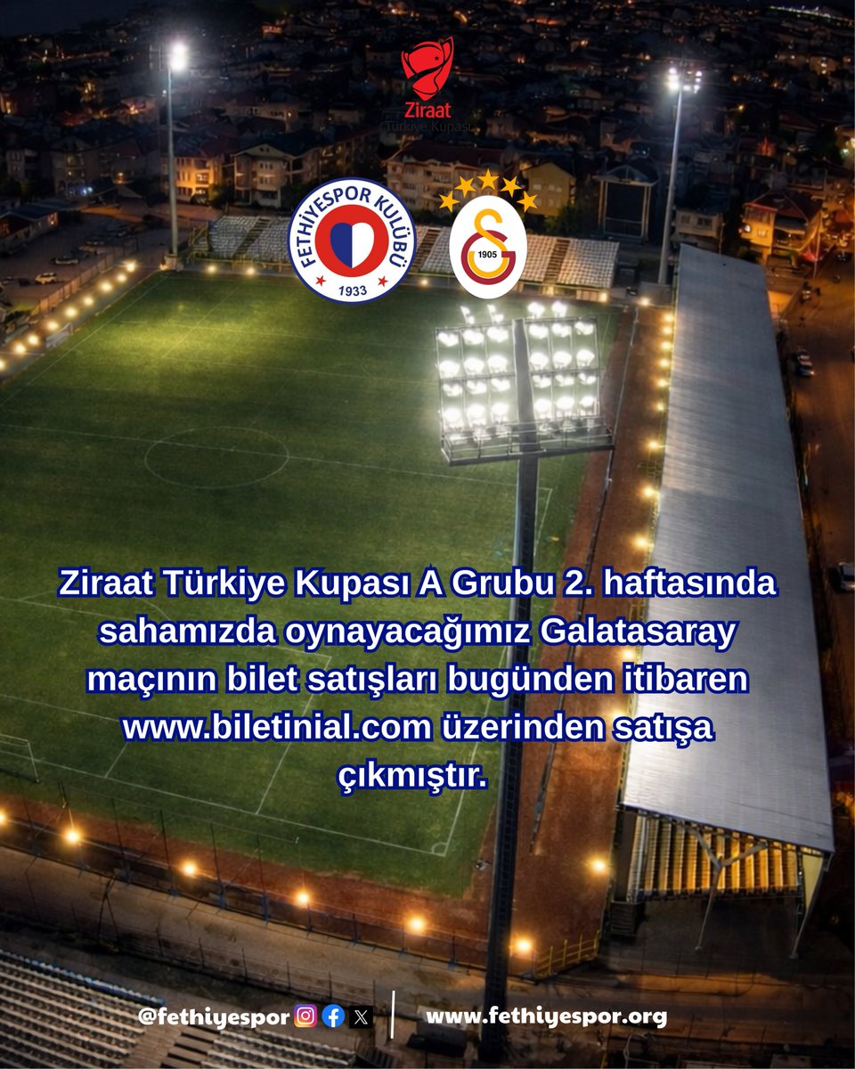 Fethiyespor, Ziraat Türkiye Kupası'nda Galatasaray Maçına Hazırlanıyor