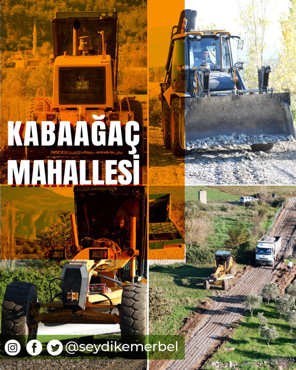 Seydikemer'de Kabaağaç Mahallesi'nde Altyapı ve Temizlik Çalışmaları Tüm Hızıyla Sürüyor