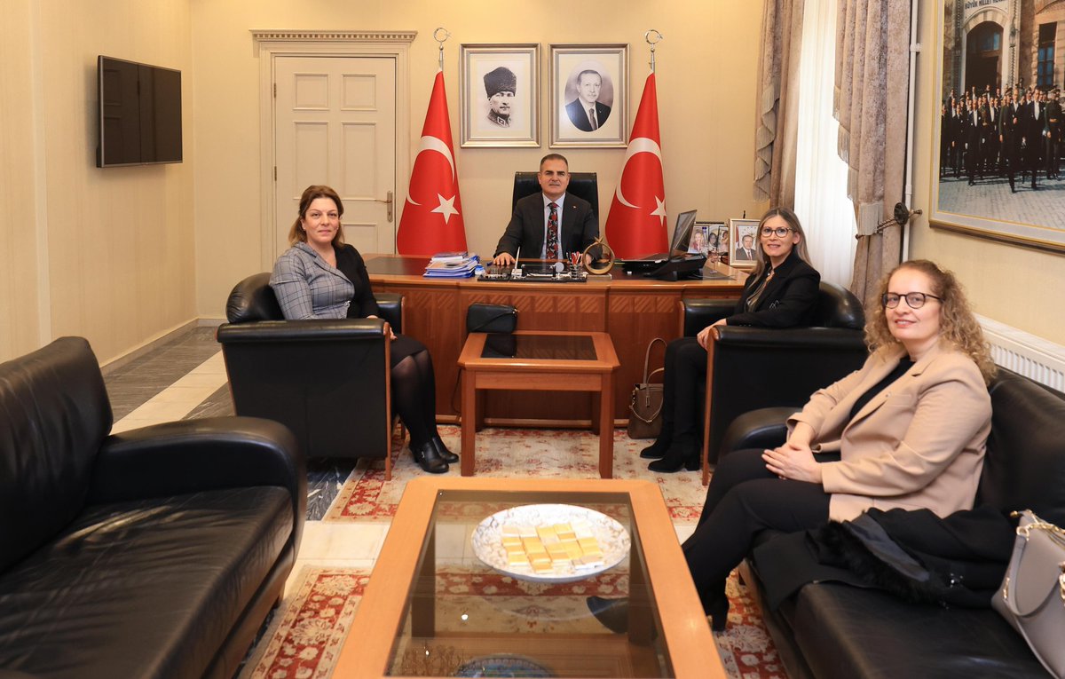 Muğla Valiliği'nde Kadın ve Aile Çalışmaları Merkezi Ziyareti