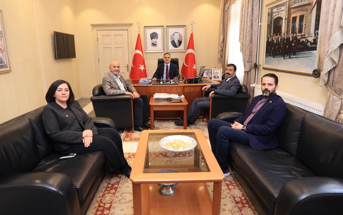 Mehir Vakfı Temsilcileri Muğla Valisi Akbıyık'ı Ziyaret Etti