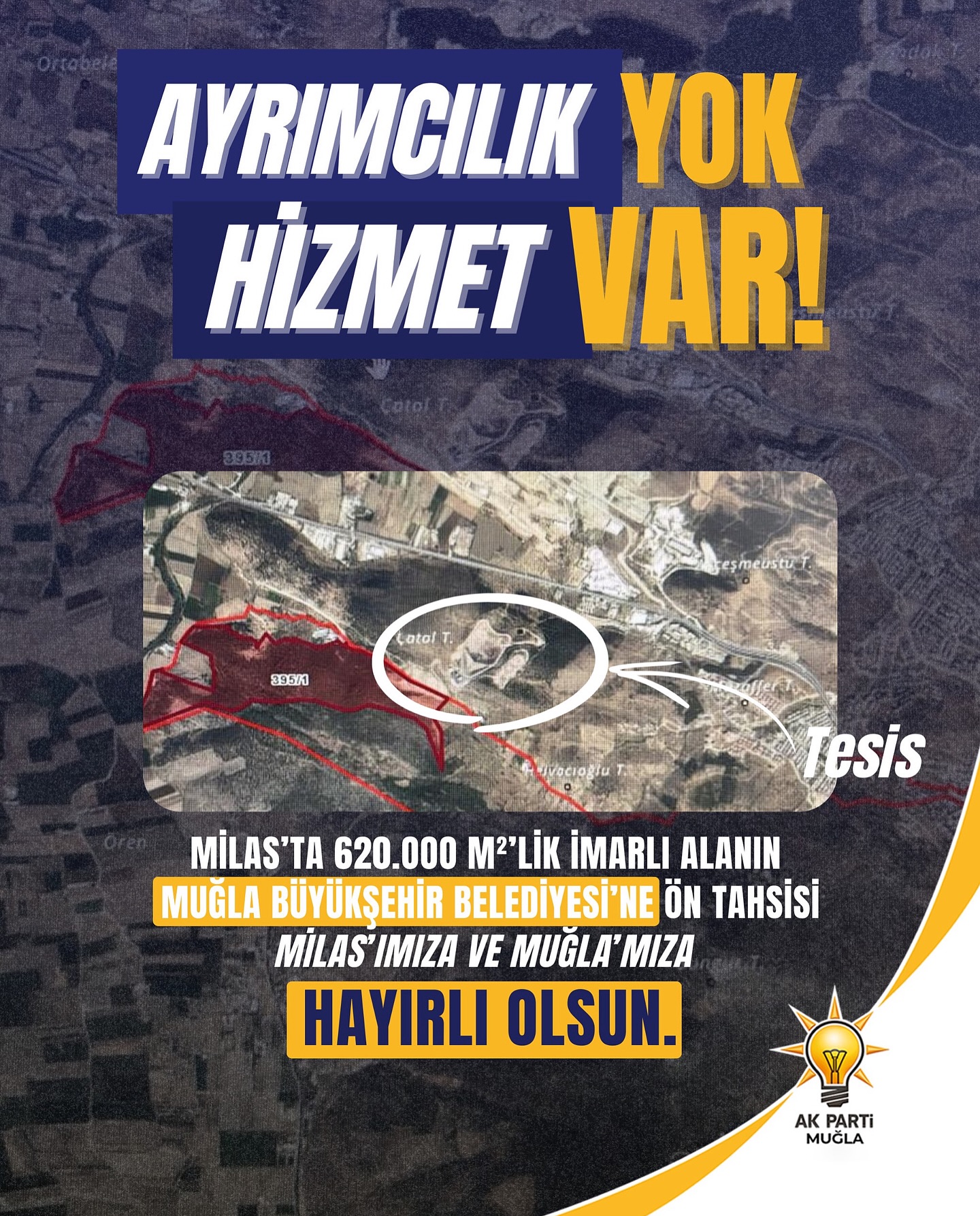 Milas'ta 620 Bin Metrekarelik Alan Atık Depolama Sahası İçin Tahsis Edildi