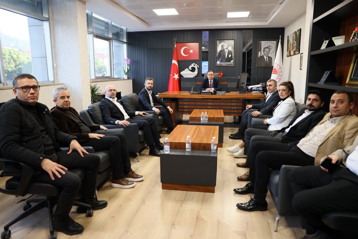 Muğla Tarım ve Orman İl Müdürü Baydar, TOÇ BİR-SEN Heyetini Ağırladı