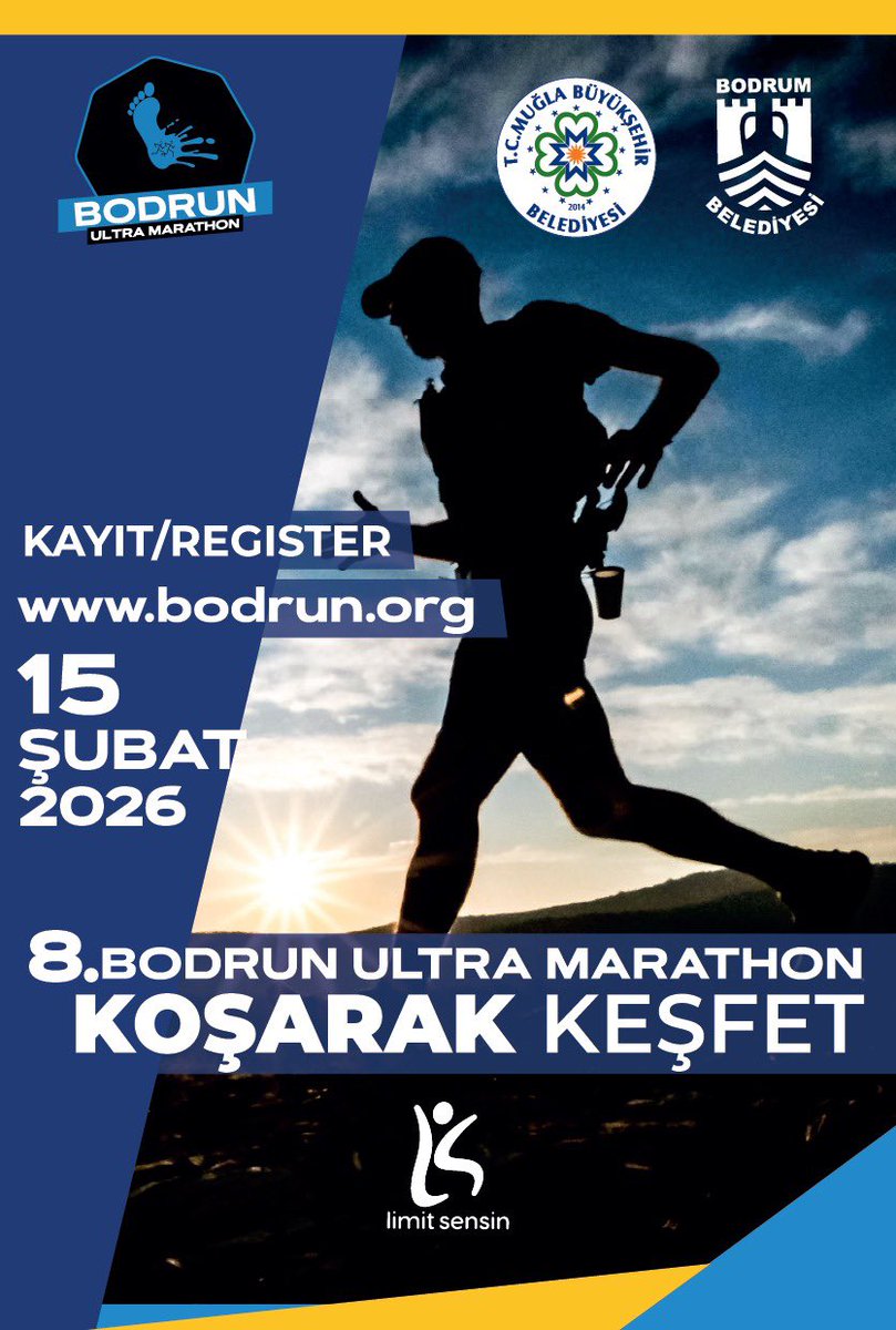 Bodrum Belediyesi Bodrun Ultra Maratonu Kayıtları İçin Son Gün