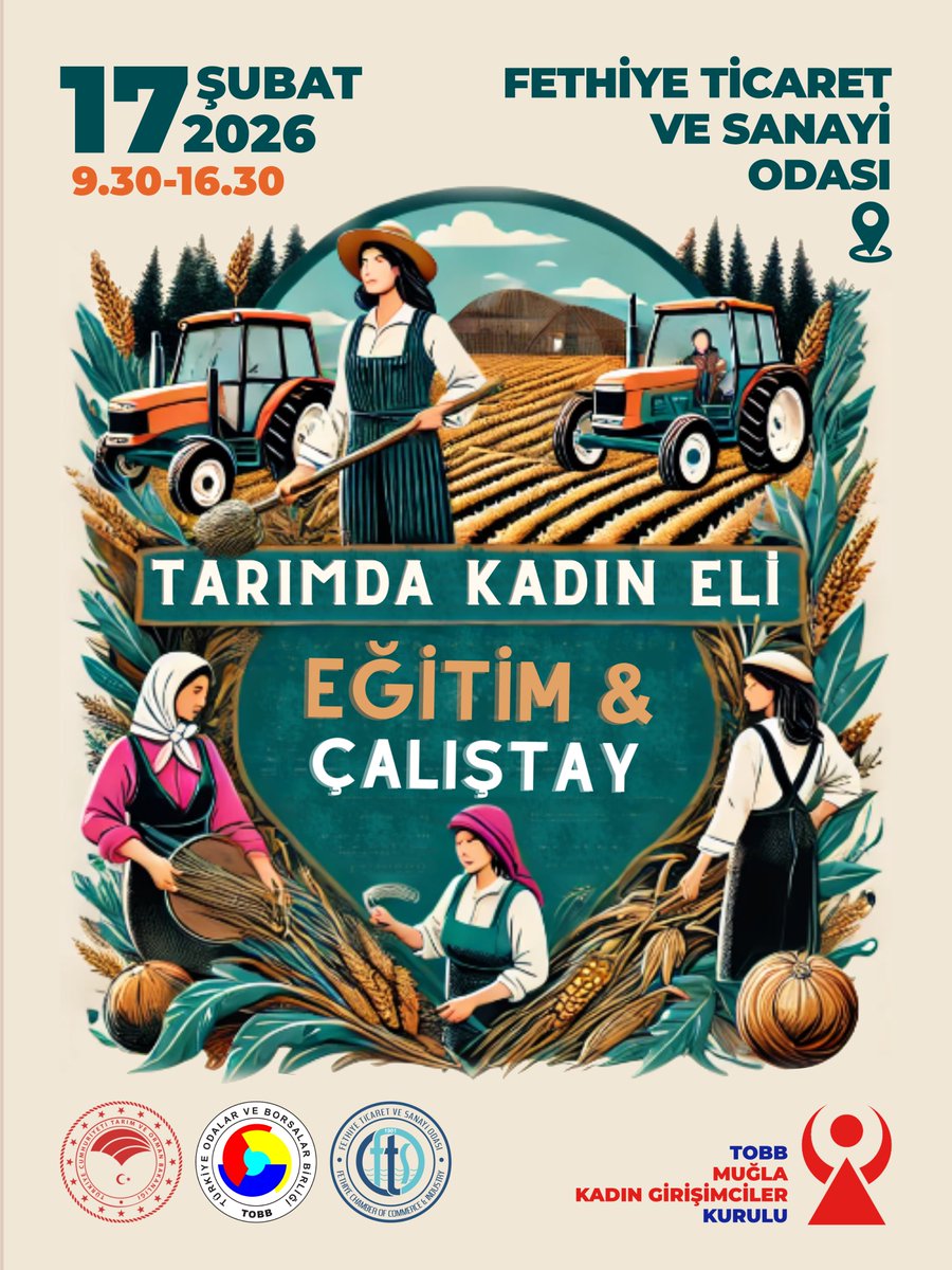 Fethiye'de Tarımda Kadın Eli Eğitim Çalıştayı Düzenlenecek