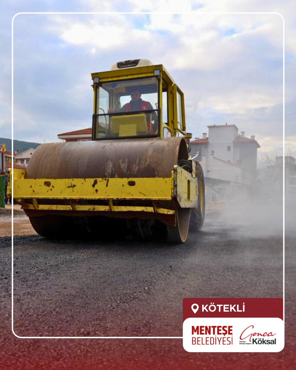 Menteşe Belediyesi Mahalle Mahalle Altyapı ve Yol Çalışmalarını Sürdürüyor