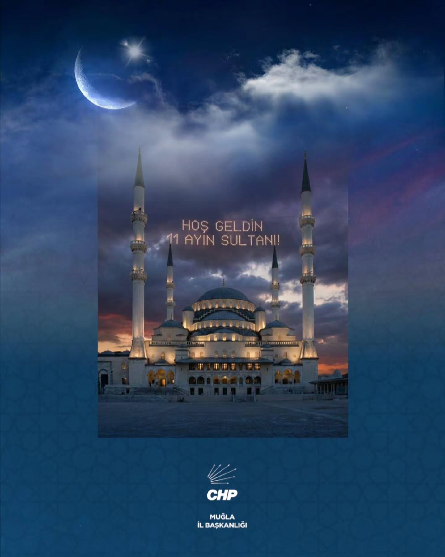 CHP Muğla İli'nden Ramazan Ayına İlişkin Mesaj