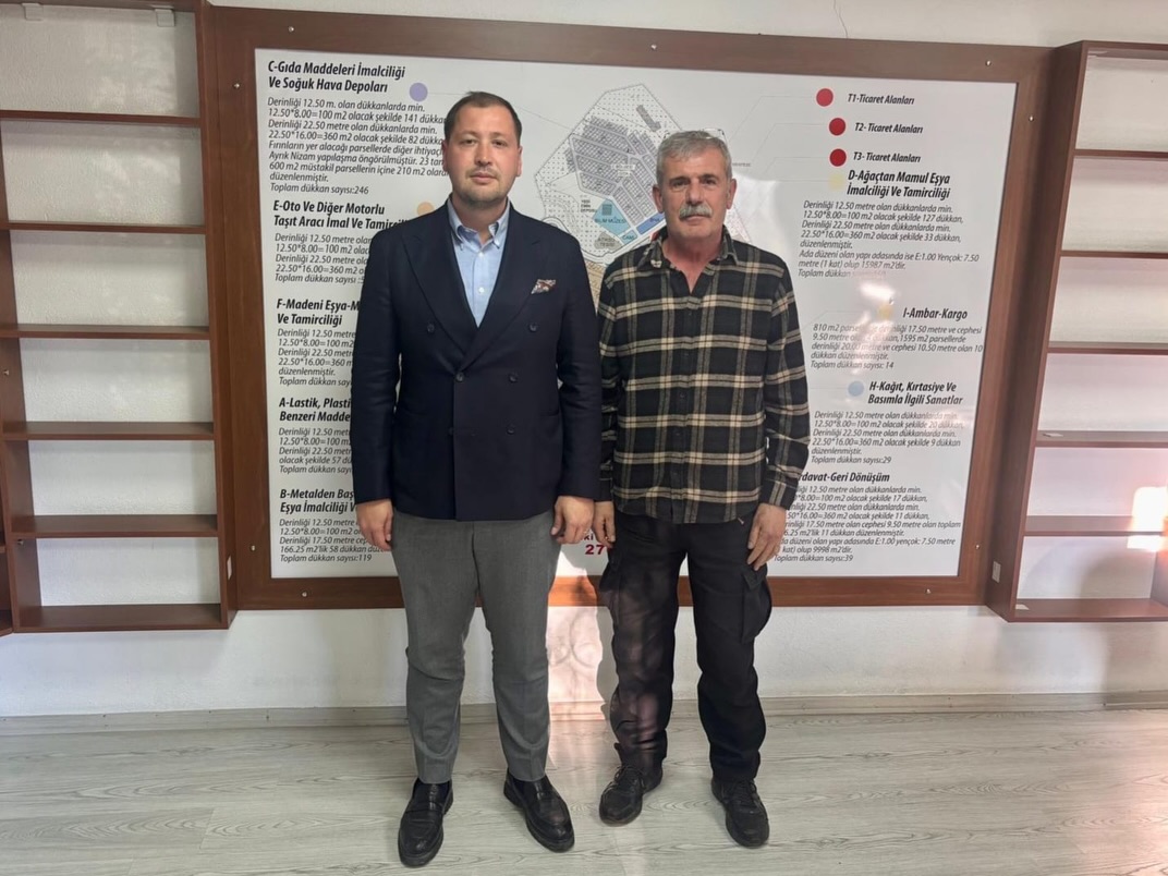 AK Parti Muğla İl Başkanı Cengizhan Güngör'den Sanayi Sitesi Ziyareti