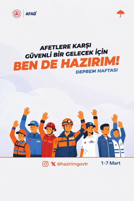 Muğla AFAD'dan Deprem Haftası'nda Bilinçlendirme Çağrısı