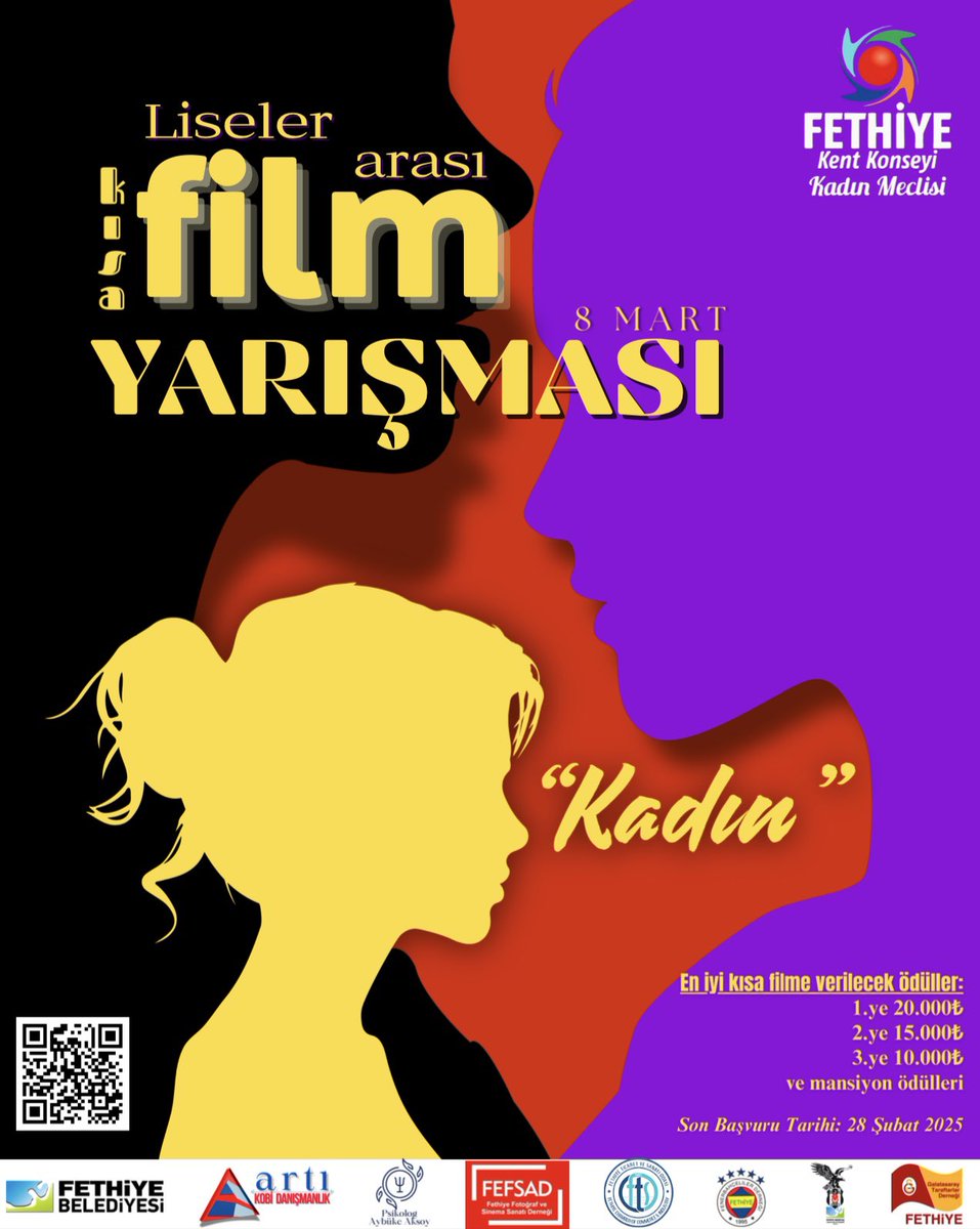 Fethiye'de Liseler Arası Kısa Film Yarışması Başvuruları Başladı