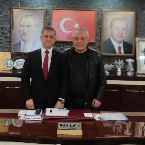 Muğla'da Esnaf Odalarından İl Başkanına Ziyaret