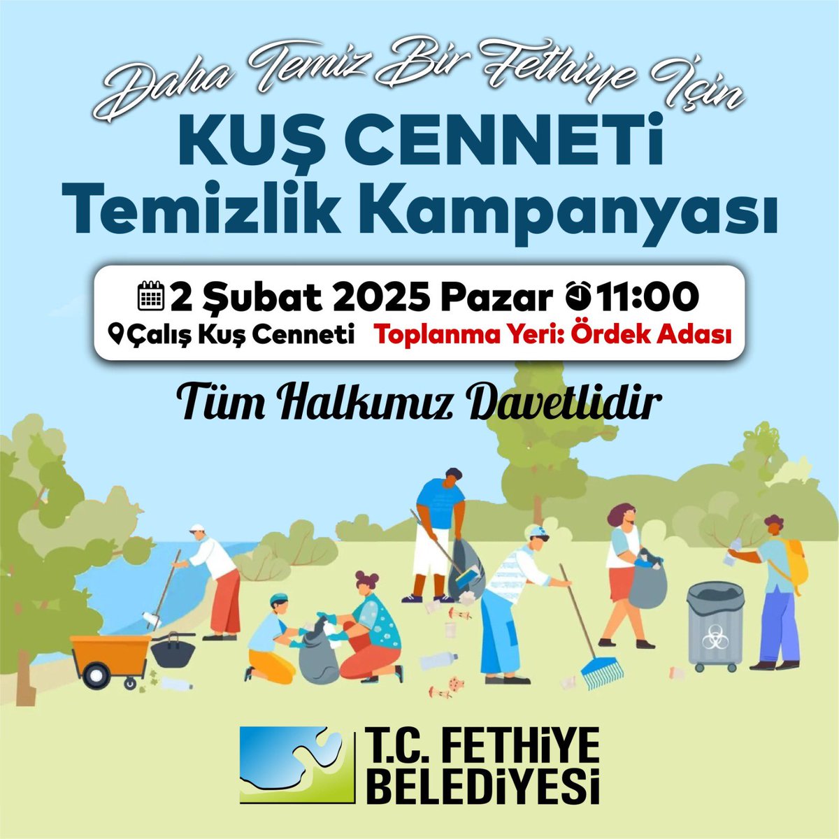 Daha Temiz Bir Fethiye İçin Büyük Kampanya Başlatıldı