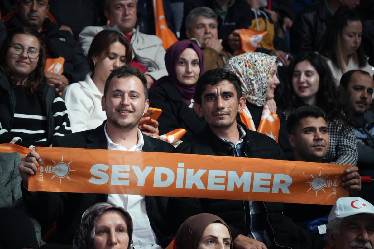 Seydikemer Cumhurbaşkanı Recep Tayyip Erdoğan'ı Karşılıyor