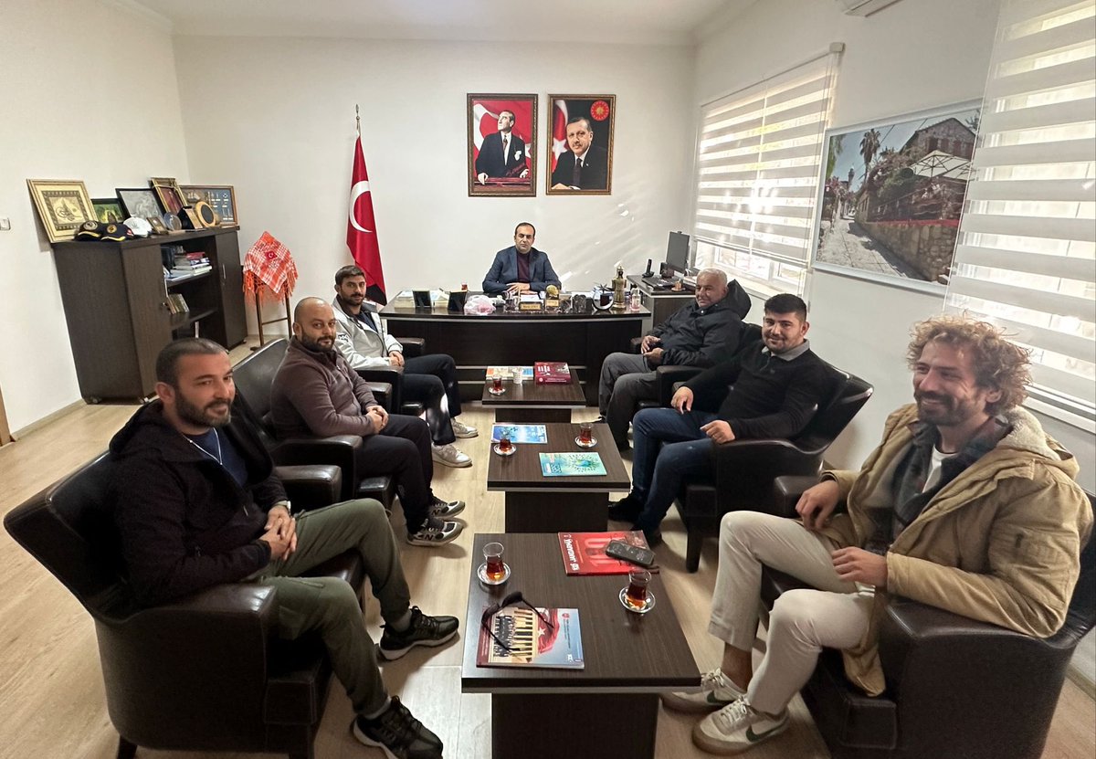 İskele ve Reşadiye Mahalle Muhtarları Kaymakamı Ziyaret Etti