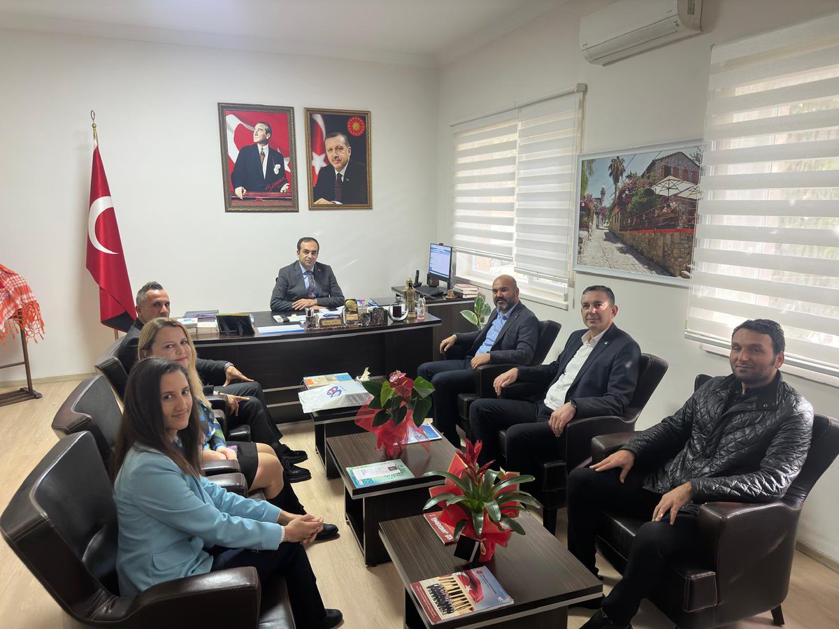 Muğla Memur Sen Başkanı Özcan Çiçek Kaymakam'ı Ziyaret Etti