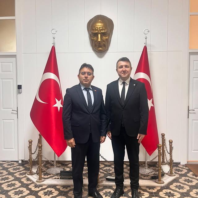 Vakıfbank Bölge Müdürü Ali Karamık, Marmaris Kaymakamı Nurullah Kaya’yı Ziyaret Etti