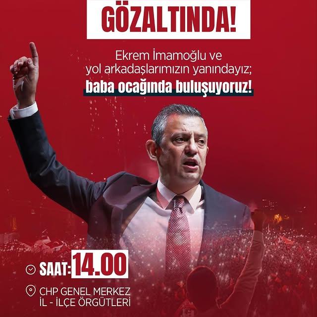 CHP'li Ekrem İmamoğlu Gözaltına Alındı