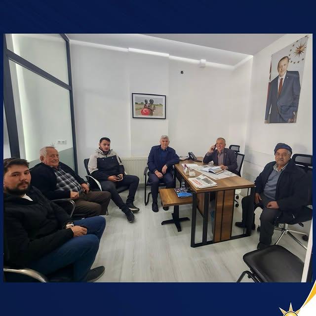 AK Parti Muğla İl Başkanlığı'nda Misafir Kabulü ve Hizmet Çalışmaları