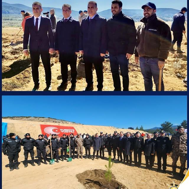 Muğla'da Dünya Ormancılık Günü Fidan Dikimi Gerçekleştirildi