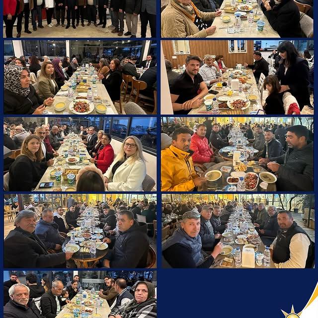 AK Parti Muğla İl Başkanlığı Datça'da Vefa İftarı Düzenledi