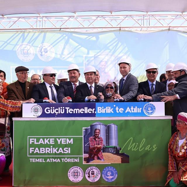 Muğla'da Çiftçilere Müjde: Milas'ta Flake Yem Üretim Tesisi Kuruluyor