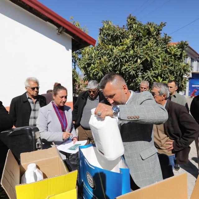 Muğla'da Narenciye Üreticilerine Don Destekleri