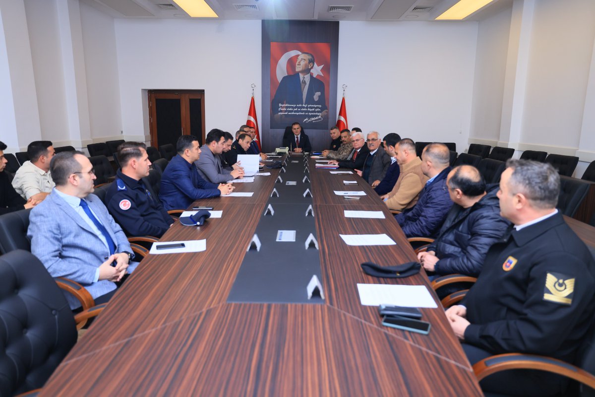 Muğla'da Spor Müsabakaları Güvenliği İçin Toplantı Düzenlendi