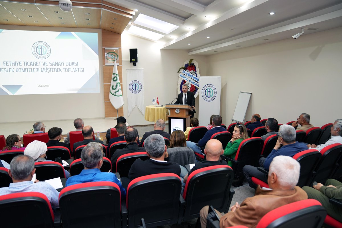Fethiye Ticaret ve Sanayi Odası, Meslek Komiteleri Toplantısı Düzenledi