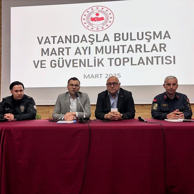 Yatağan'da Muhtarlarla İstişare Toplantısı Düzenlendi