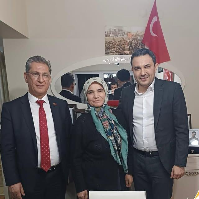 Muğla'da Şehit Ailesine Taziye Ziyareti