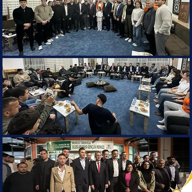AK Parti Muğla İl Başkanlığı Gençlerle Bir Araya Geldi