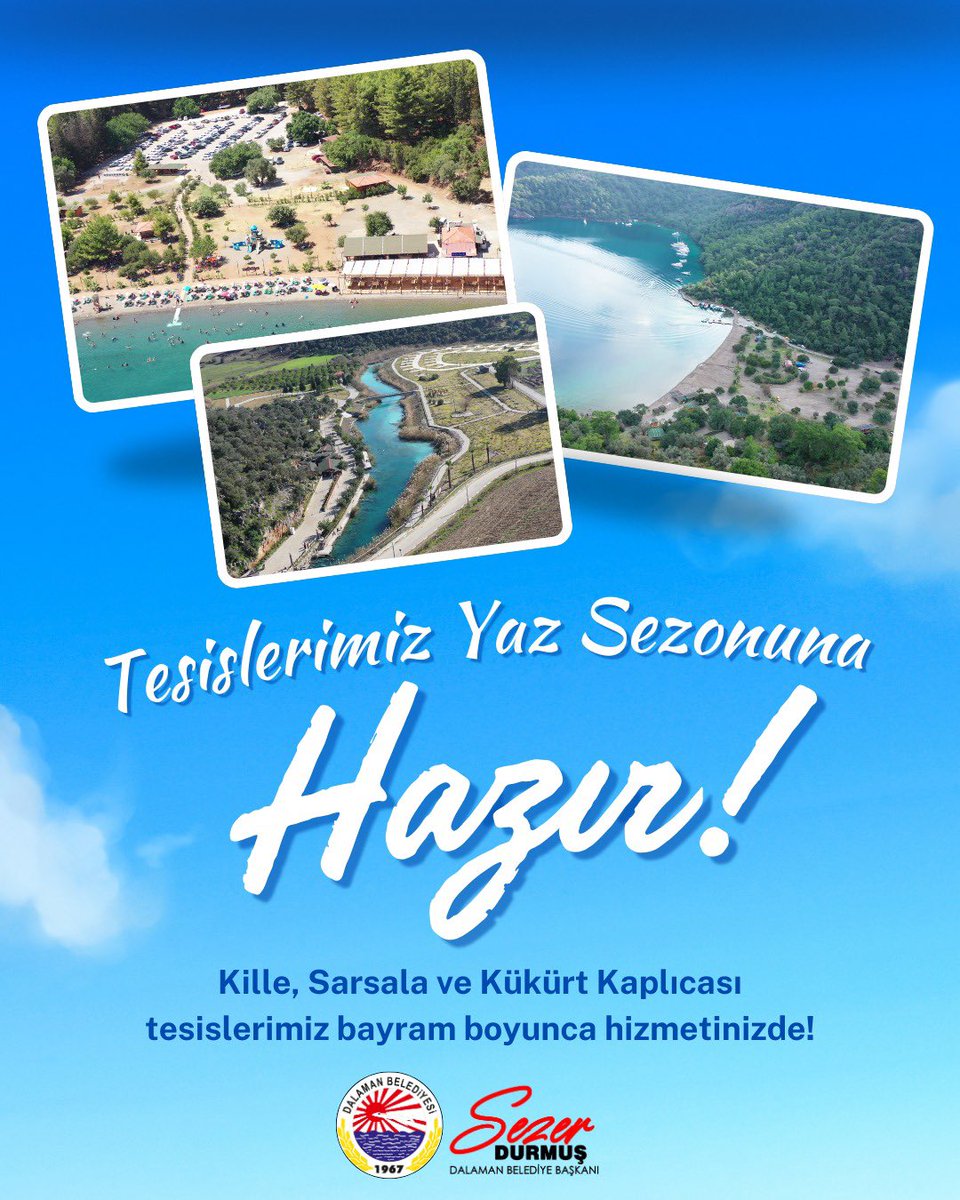 Dalaman'da Termal Tesisler Bayramda Hizmete Girdi
