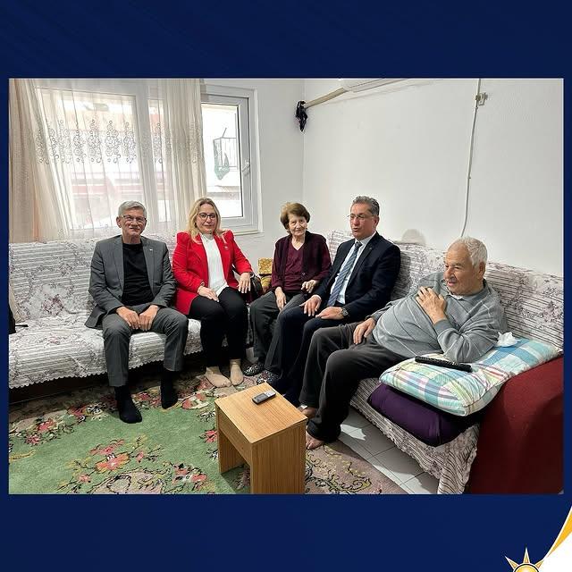 AK Parti Muğla İl Başkanı, Datça'da Bayram Ziyaretleri Gerçekleştirdi