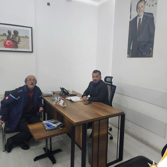 AK Parti Muğla İl Başkanlığı'nda Vatandaş Ziyareti