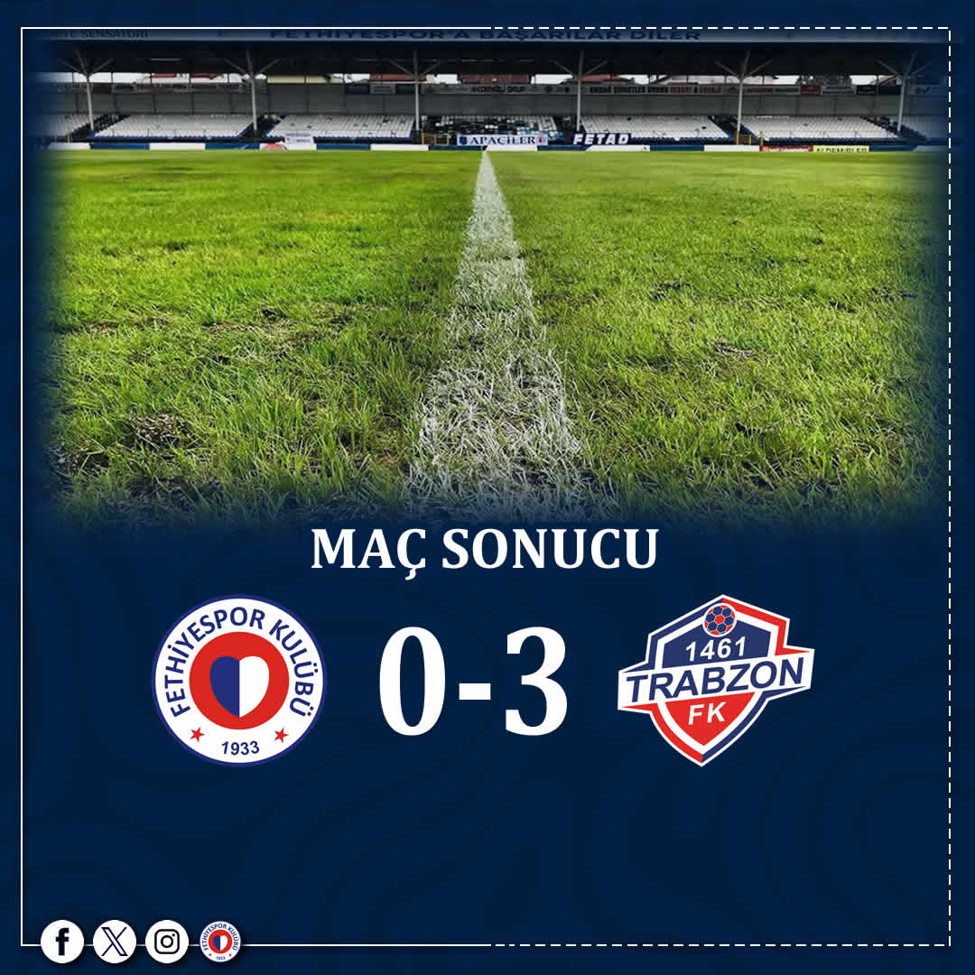 Fethiye Spor Maç Sonucu Haberi