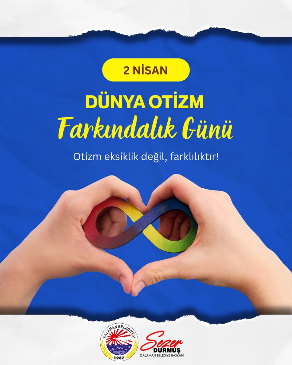 Dalaman Belediyesi: Otizm Eksiklik Değil Farklılıktır