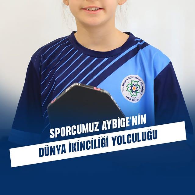 Muğlalı Masa Tenisi Sporcusu Aybige Feride Üstündağ Dünya Sıralamasında İkinci Oldu
