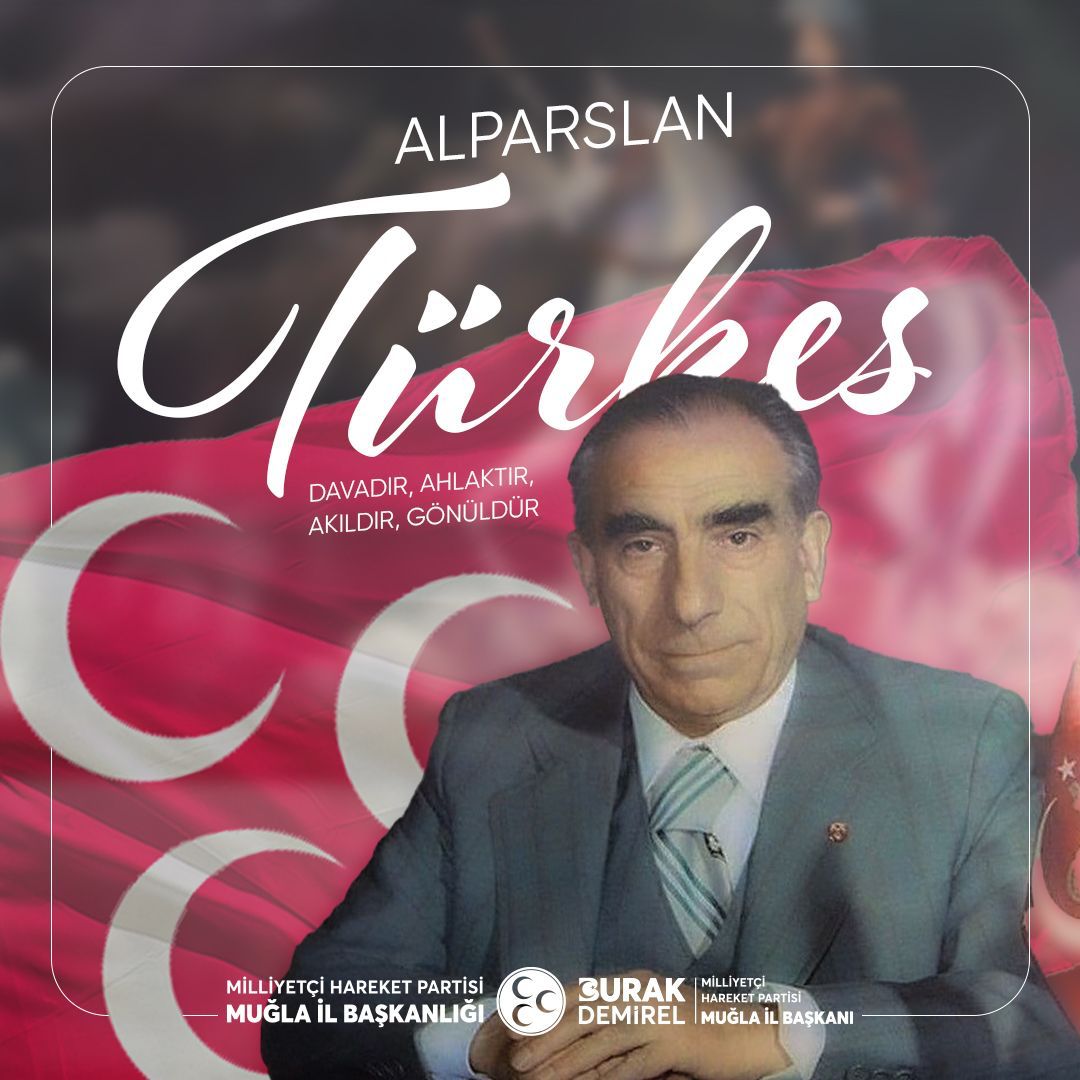 MHP'den Alparslan Türkeş Anması