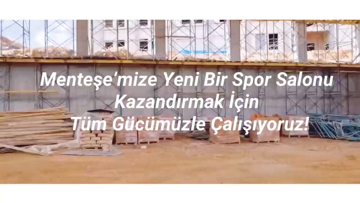 Muğla Menteşe'ye Yeni Spor Salonu İnşa Ediliyor