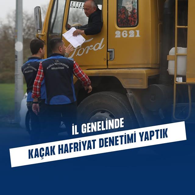Muğla'da Kaçak Hafriyat Operasyonu: 23 Araca İdari İşlem
