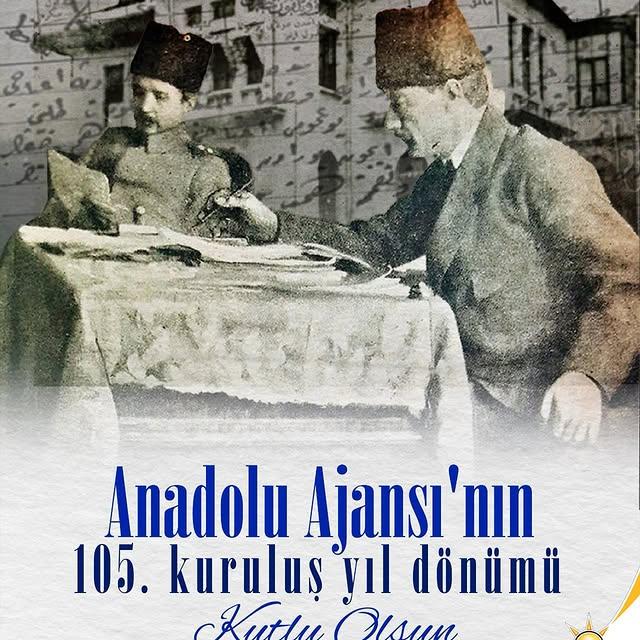 Anadolu Ajansı 105 Yaşında