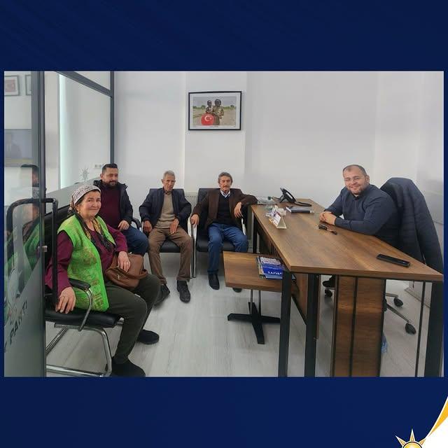 AK Parti Muğla İl Başkanlığı'nda Hemşehrilerle Buluşma