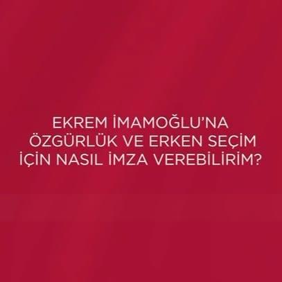 CHP Muğla İl Başkanlığı'ndan İmamoğlu İçin İmza Kampanyası