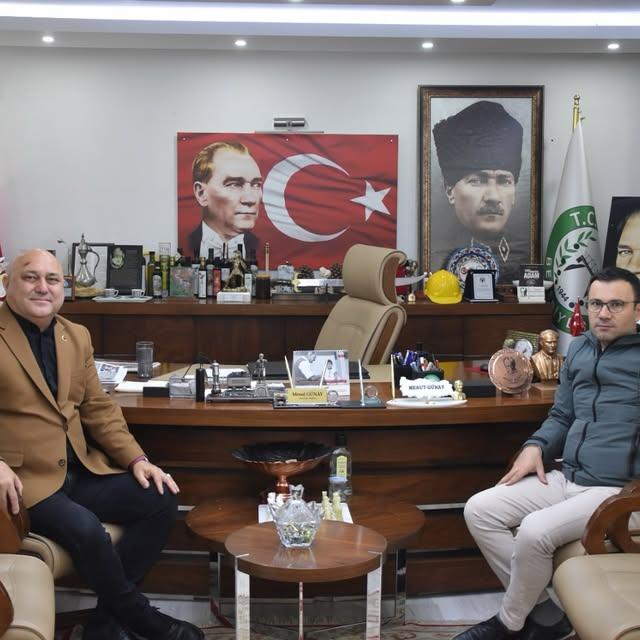 Kaymakam Kılıç, Yatağan Belediyesi'ne Geçmiş Olsun Ziyareti Gerçekleştirdi