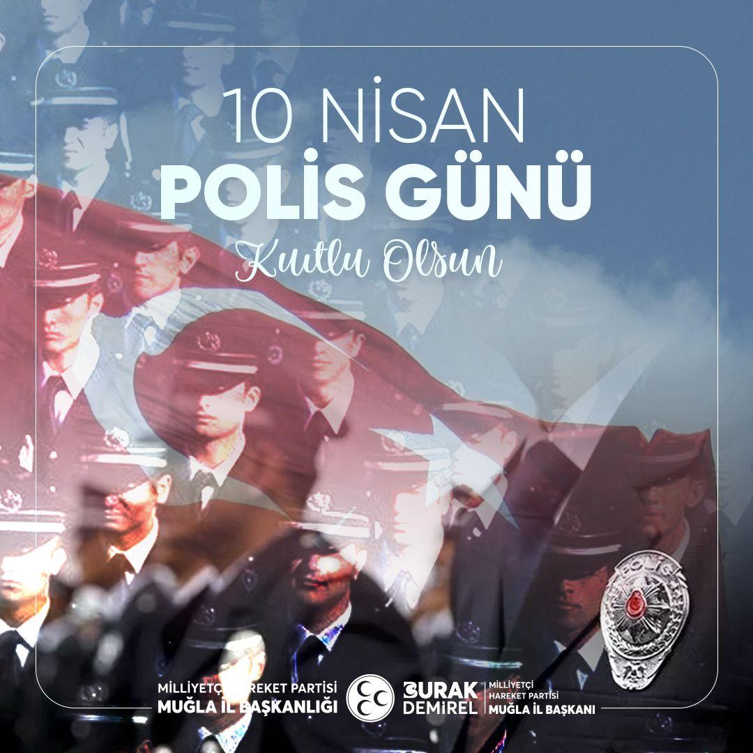 Muğla'da 10 Nisan Polis Günü Kutlandı