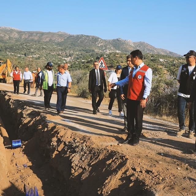Muğla'da Altyapı Çalışmalarıyla İçme Suyu ve Kanalizasyon Sorunları Çözülüyor
