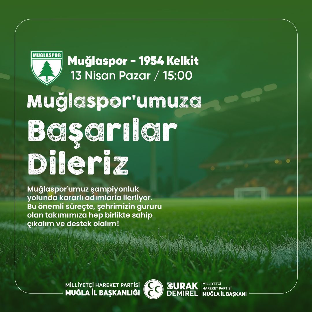 Muğlaspor, Şampiyonluk Hedefiyle Sahaya İniyor