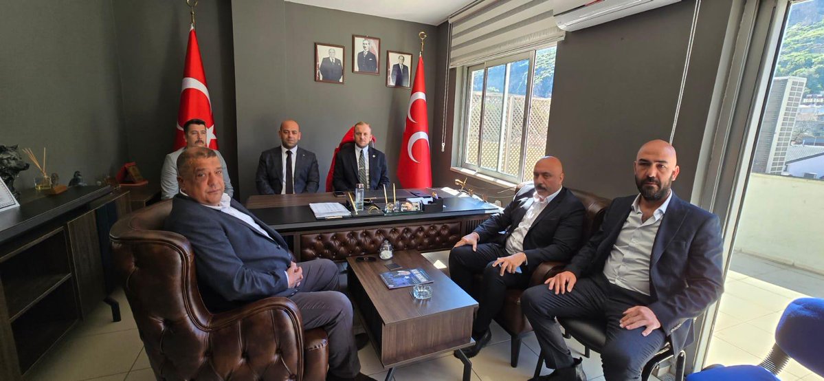 MHP Muğla İl Başkanlığı, Fethiye İlçe Teşkilatını Ziyaret Etti