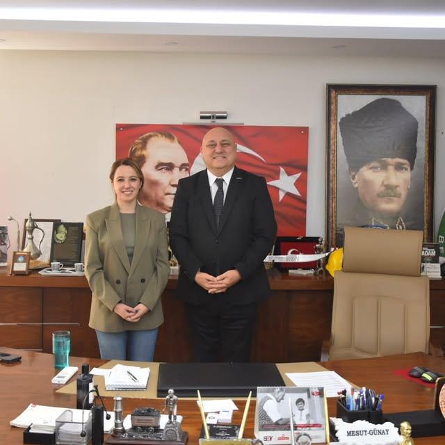 Muğla Büyükşehir yetkilisi Yatağan Belediyesi'ni ziyaret etti