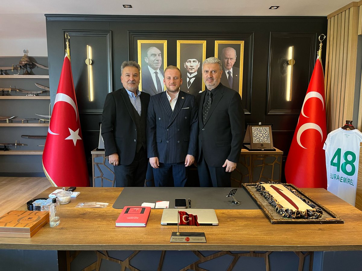 MHP Muğla İl Başkanlığı'na Karadenizliler Derneği Ziyareti