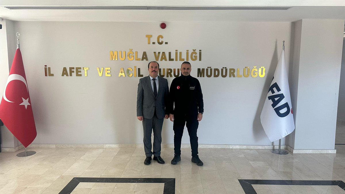 AK Parti Muğla İl Yönetiminden Afet ve Acil Durum Müdürlüğüne Ziyaret